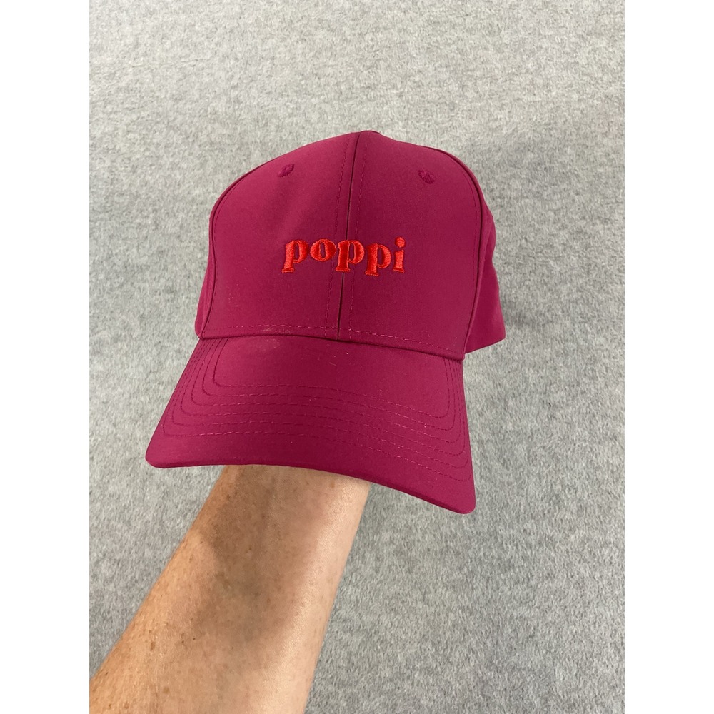 Poppi Dream Team Magenta Pink Snapback Hat Sodas Back But Better Baseball Cap